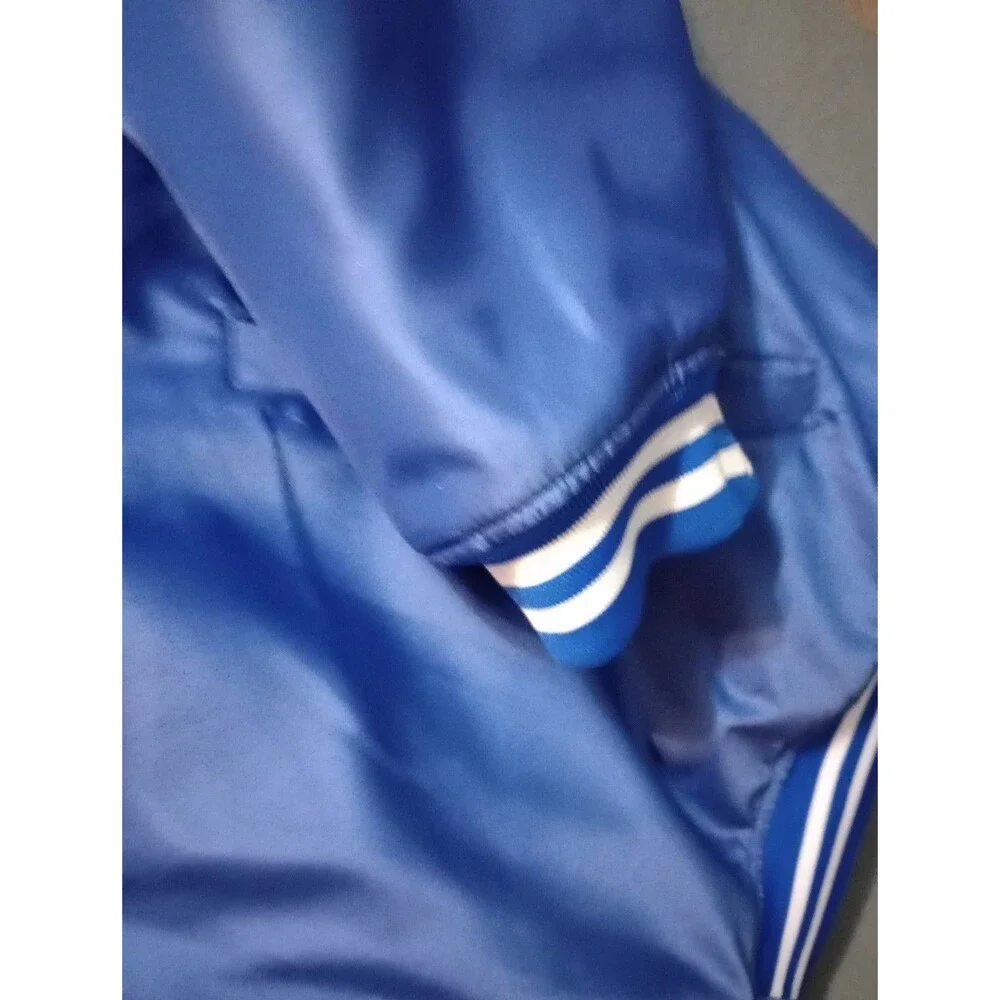 Quilted Windbreaker Mens Blue Unbranded 4X